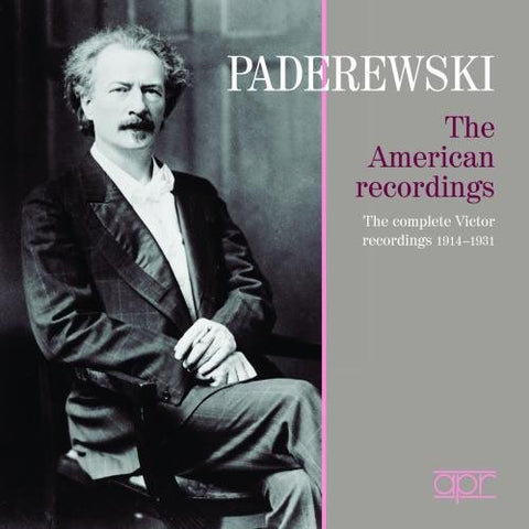 Ignacy Jan Paderewski - Complete Victor Recordings [Ignacy Jan Paderewski] [Apr: APR_7505] [CD]