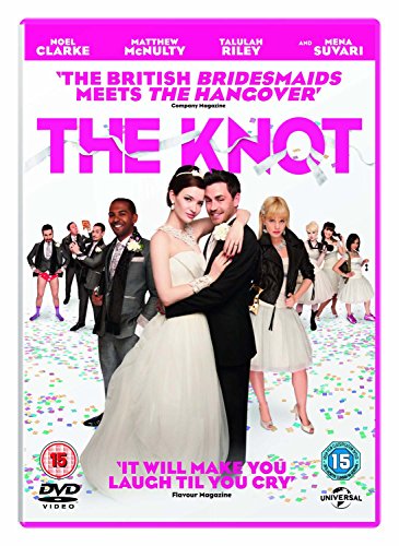 DVD cover for "The Knot" featuring a bride and groom surrounded by wedding party.