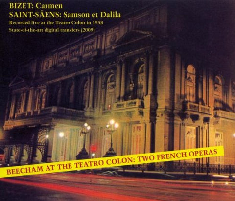 Bizet/saint Saens/sir Thomas - Two French Operas (4CD) [CD]