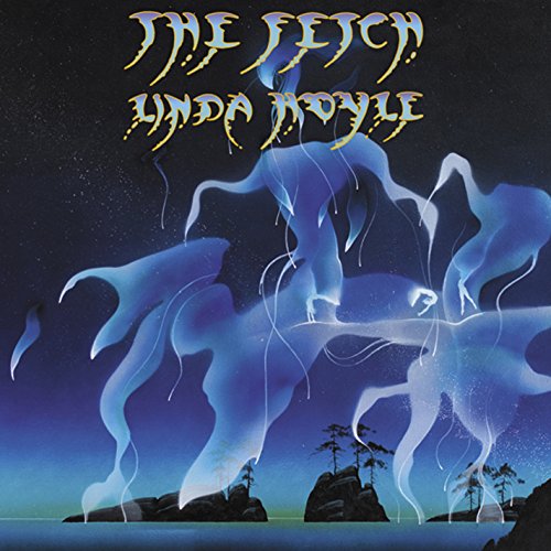 Album cover art featuring a ghostly figure over a rocky shoreline at dusk.