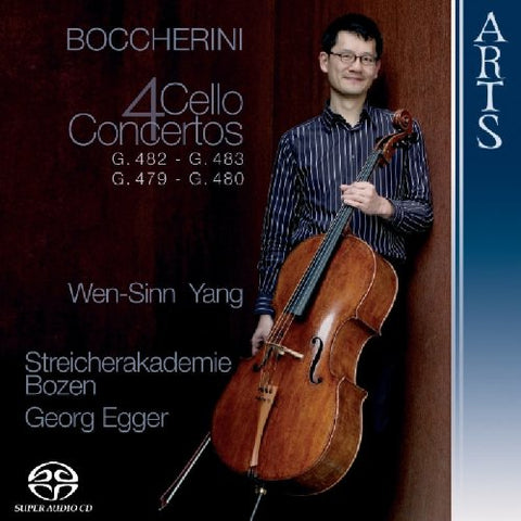 Wen-sinn Yang - Boccherini: 4 Cello Concertos [CD]
