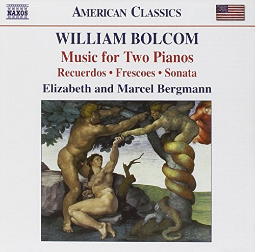 "CD cover featuring a Renaissance-style painting of nude figures and a snake."
