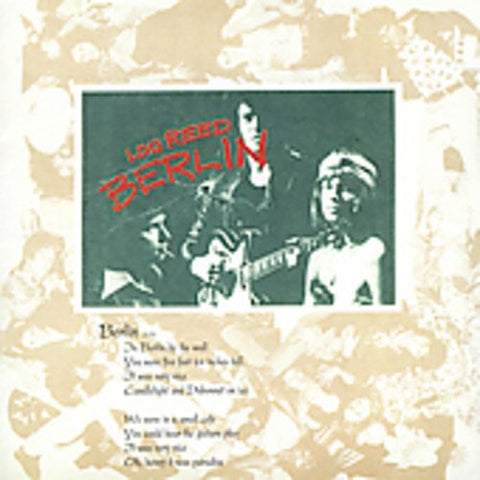Lou Reed - Berlin Audio CD
