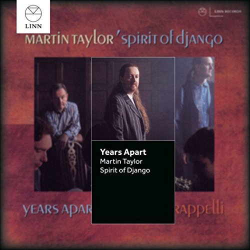 Red album cover with three images of musicians and white text overlay.
