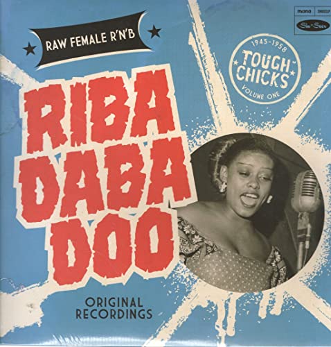Vinyl record cover featuring red text "RIBA DABA DOO" and a singer portrait.