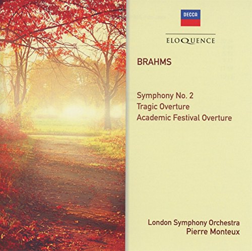 London Symphony Orchestra, Pierre Monteux - Brahms: Symphony No. 2; Overtures [CD]