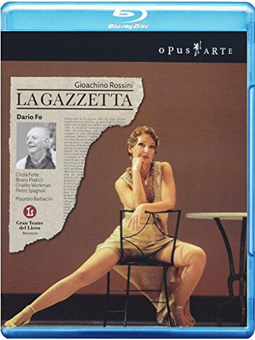Rossini: La gazzetta [Blu-ray] [2010] [Region Free] Blu-ray