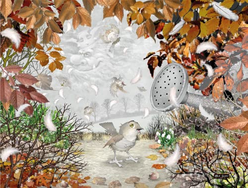 Puzzles For Adults - Rubin And The Fog King - Mike Jupp 1000 Piece Jigsaw Puzzle | Made In Britain | Thick Puzzle Board | Cartoon Puzzles