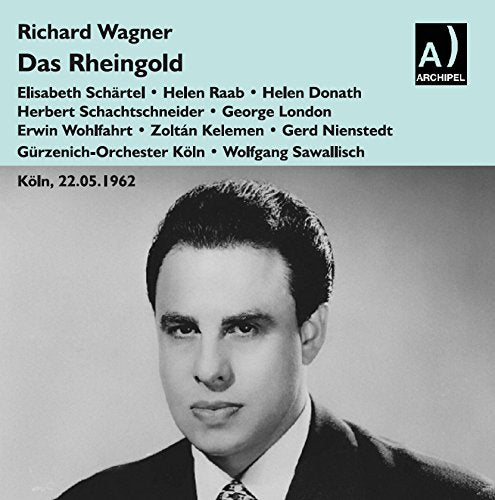 London/Schartel/Schachtschneider/Winkler/Wolfahrt - Das Rheingold (Cologne Opera live 22.05.1962) [CD]