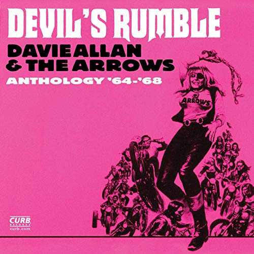 Pink vinyl album cover with black and white illustration of a man dancing.