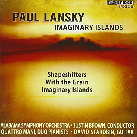 Alabama Sojustin Brown - Lansky: Imaginary Islands [CD]