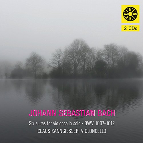 Claus Kanngießer - JS Bach: Six suites for violoncelo solo [CD]