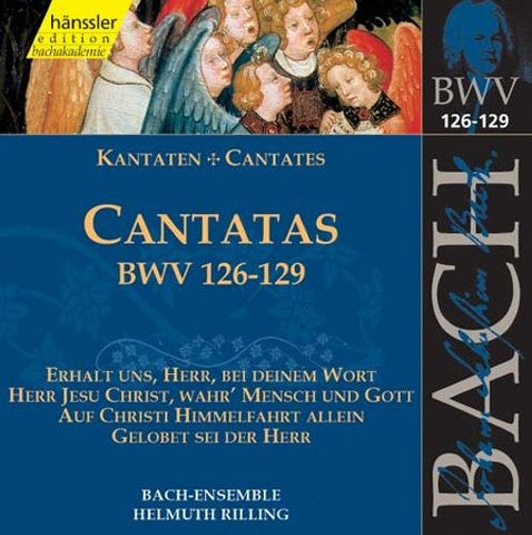 Rilling Bach-collegium Stuttg - Bach: Cantatas, BWV 126-129 (Edition Bachakademie Vol 40) /Rilling [CD]