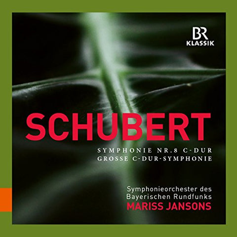 Brso/jansons - Schubert: Symphonie No. 8 [Symphonieorchester des Bayerischen Rundfunks; Mariss Jansons; Mariss Jansons] [Br Klassik: 900169] [CD]