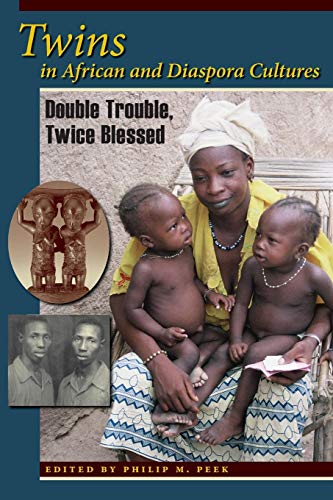 Book cover with a mother holding twin babies and two inset images of twins.