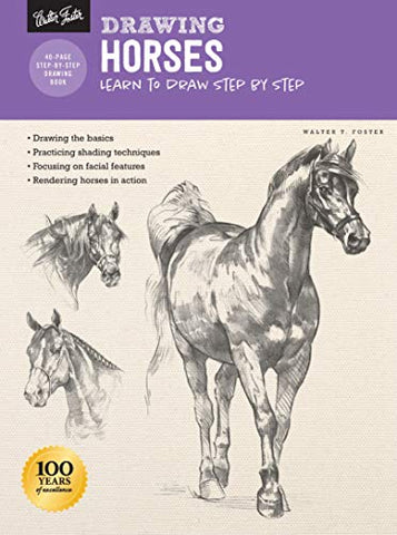 Drawing: Horses: Learn to draw step by step (How to Draw & Paint)