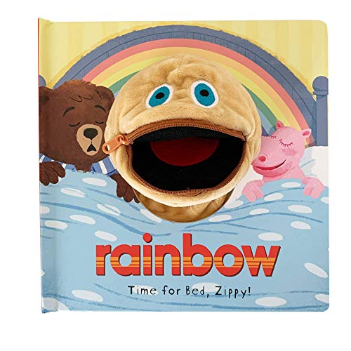 Time for Bed, Zippy! Cute and cuddly hand puppet board book for bedtime reading