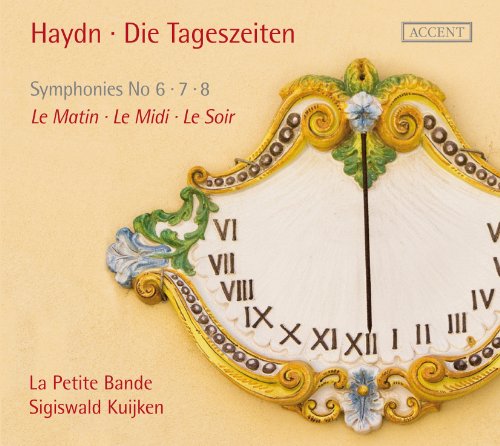 "Album cover with ornate clock face on beige background, featuring red and gray text."