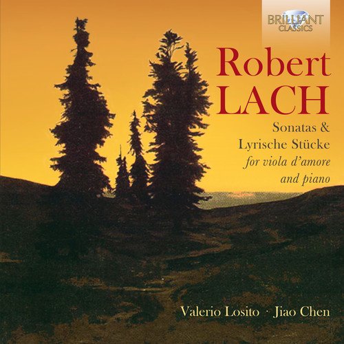 CD cover with trees silhouetted against a yellow sky, featuring red and yellow text.