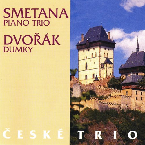 CD cover with castle image and text on yellow background.