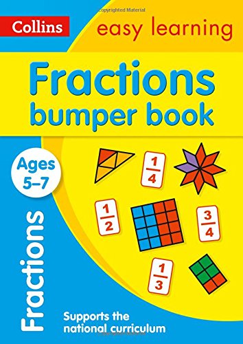 Fractions Bumper Book Ages 5-7: Prepare for school with easy home learning (Collins Easy Learning KS1)