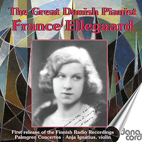 Ellegaard - The Great Danish Pianist: France Ellegaard [CD]