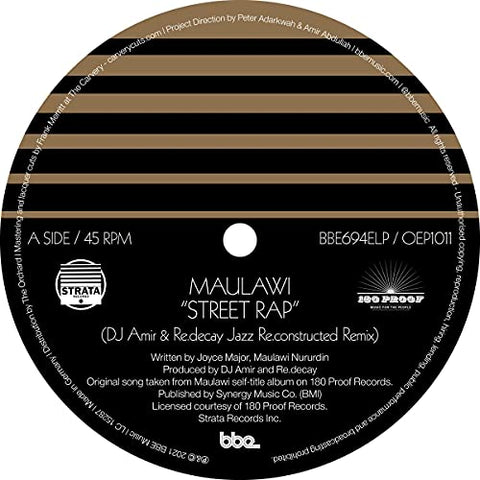 Maulawi  Fito Foster - Street Rap (DJ Amir & Re.Decay Jazz Re.Constructed Remix) / Salsa (DJ Dez Salsa (De Corazon) Remix) [VINYL]