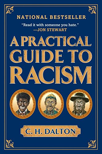 Book cover with blue background, gold text, and three historical portraits.