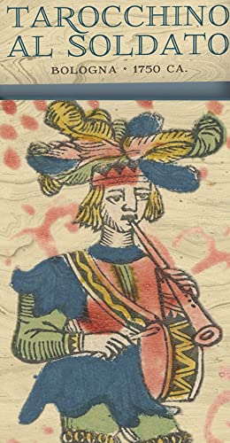 Tarocchi Piacentini: Piacenza Ca 1875: 78 full colour tarot cards & instruction booklet: Bologna Ca 1750