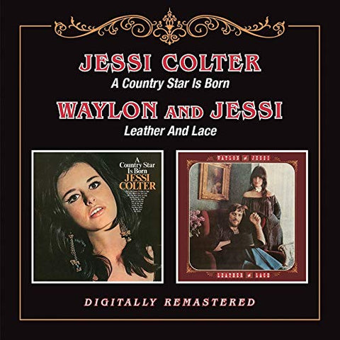 Jessi Colter - Country Star / Leather & Lace [CD]