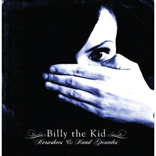 Album cover with black and white close-up image of a person's face.