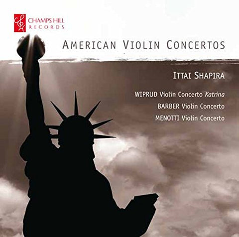 Shapirarlporussian Po - Wiprud/ Barber/ Menotti: American Violin Concertos [CD]