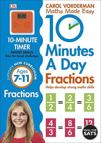 10 Minutes a Day Fractions (Made Easy Workbooks)