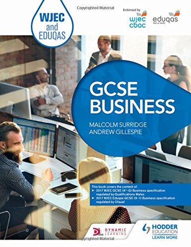 WJEC and Eduqas GCSE Business