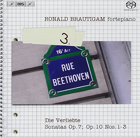 Ronald Brautigam - Beethoven, L. van: Piano Works (Complete), Vol. 3 (Brautigam) - Sonatas Nos. 4-7 [CD]