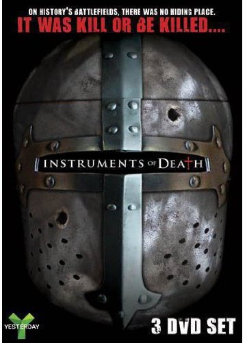 A battered metal helmet with a central band, on a black background.