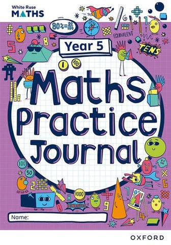 White Rose Maths Practice Journals Year 5 Workbook: Single Copy