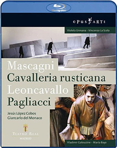 Mascagni: Cavalleria rusticana, Leoncavallo: Pagliacci [Blu-ray] [2010] [Region Free] Blu-ray