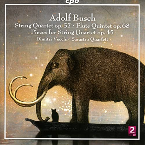 Sarastro Quartett/vecchi - BUSCH:FLUTE QUINTET OP. 68 [CD]