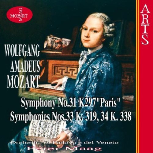 Peter Maag - Mozart: Symphonies Nos. 31, 33, 34 [CD]