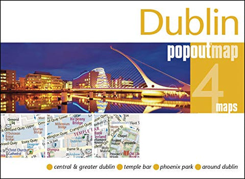 Dublin PopOut Map (PopOut Maps): Popout Double