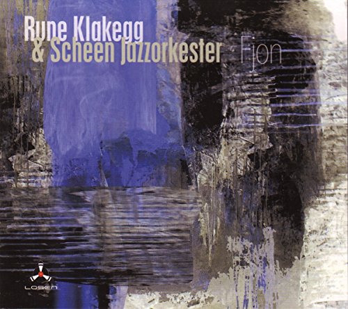 "Album cover with abstract, blurry waterfall image and artist names in white and beige text."
