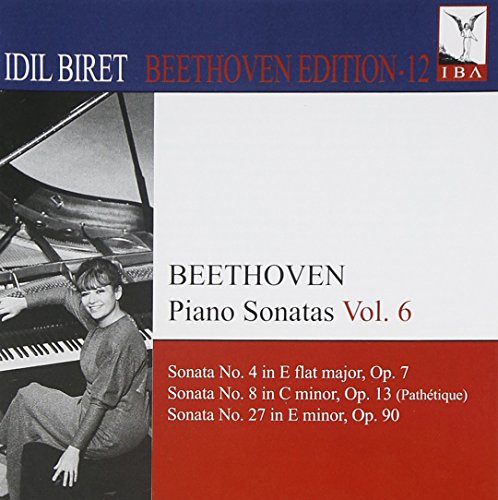 A CD cover featuring a black-and-white photo of a woman playing a piano.