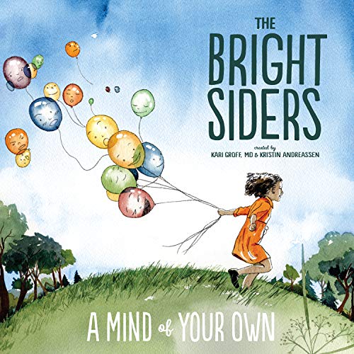 "CD cover art featuring a child holding balloons on a grassy hill."
