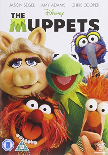 DVD cover featuring Muppet characters: Kermit, Miss Piggy, Animal, Beaker, and Fozzie.