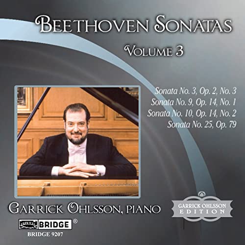 Garrick Ohlsson - Beethoven - Piano Sonatas, Vol 3 [CD]