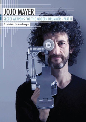 DVD cover featuring Jojo Mayer holding a double bass drum pedal.
