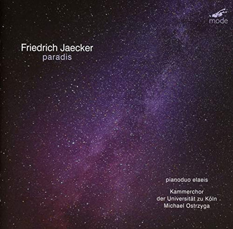 Pianoduo Elaeis - Friedrich Jaecker: paradis [CD]