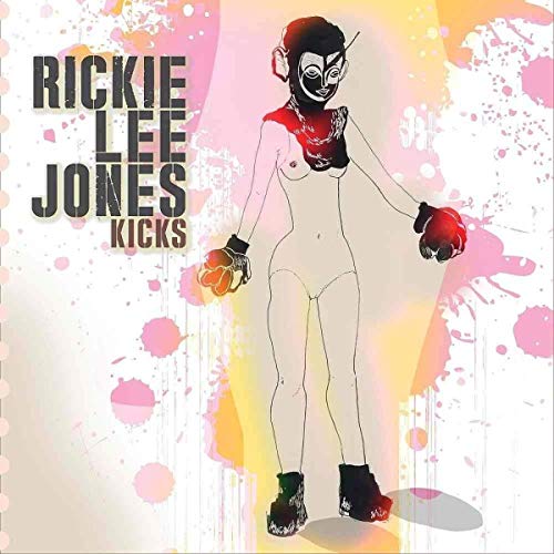 "Album cover art featuring a cartoon figure wearing boxing gloves and boots."
