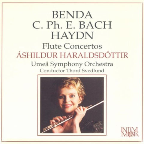 Benda/bach/haydn - Flute Concertos - Ashildur Haraldsdottir [CD]